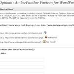 AmberPanther Favicon For WordPress