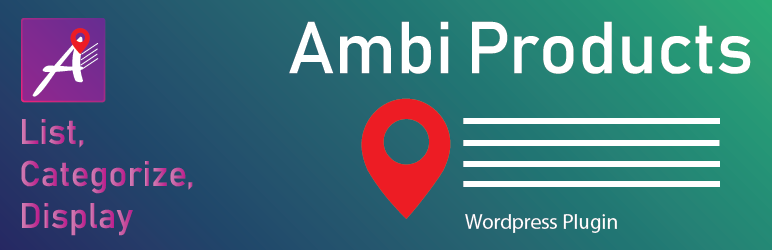 AmbiProducts Preview Wordpress Plugin - Rating, Reviews, Demo & Download