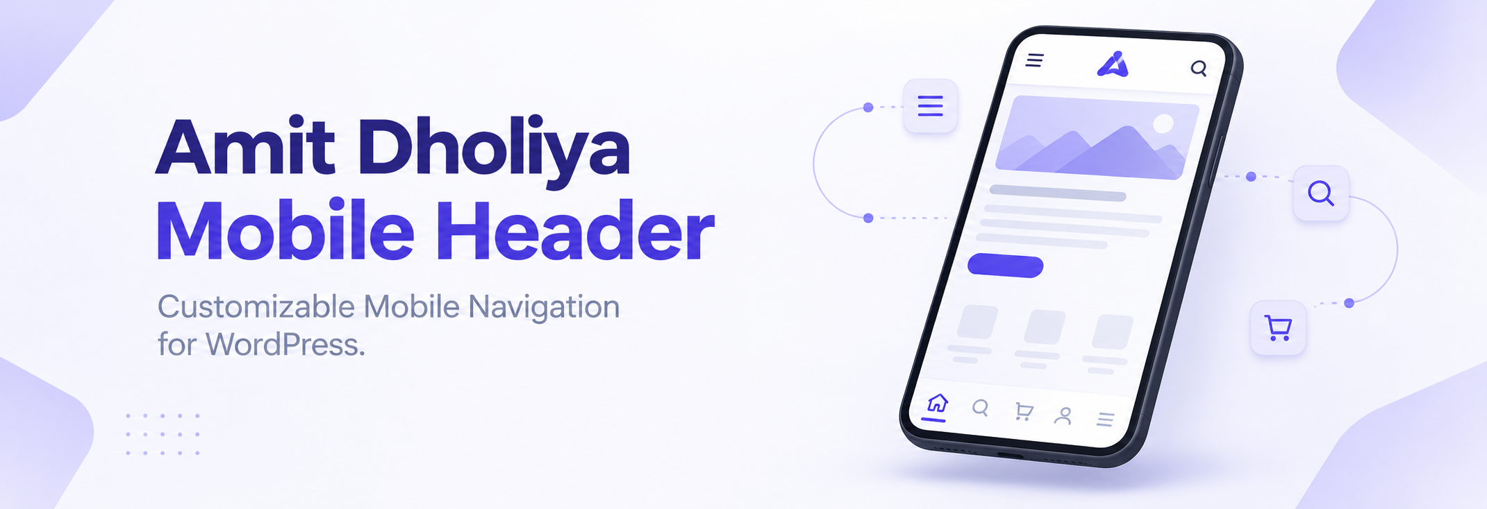 Amit Dholiya Mobile Header Preview Wordpress Plugin - Rating, Reviews, Demo & Download