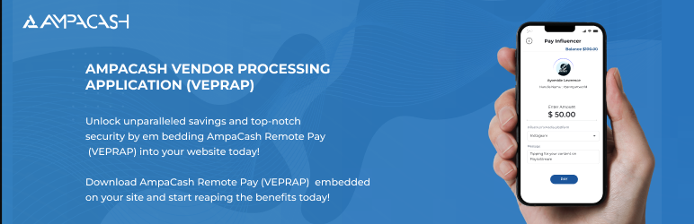 Ampacash-veprap-payment Preview Wordpress Plugin - Rating, Reviews, Demo & Download