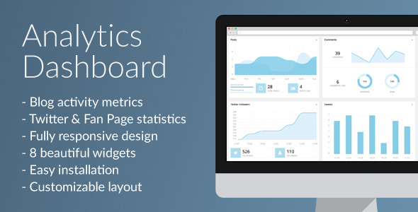 Analytics Dashboard Preview Wordpress Plugin - Rating, Reviews, Demo & Download
