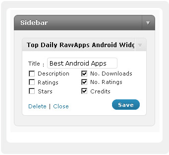Android Market Top Daily Apps Preview Wordpress Plugin - Rating, Reviews, Demo & Download