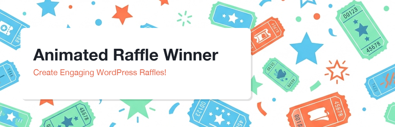 Animated Raffle Winner Preview Wordpress Plugin - Rating, Reviews, Demo & Download