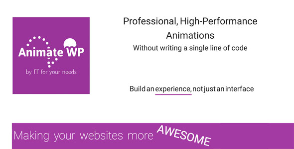 AnimateWP Preview Wordpress Plugin - Rating, Reviews, Demo & Download