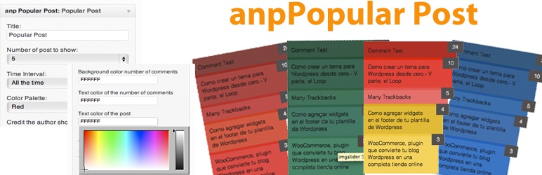 AnpPopular Post Preview Wordpress Plugin - Rating, Reviews, Demo & Download