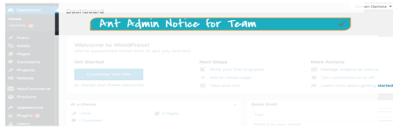 Ant Admin Notices For Team Preview Wordpress Plugin - Rating, Reviews, Demo & Download