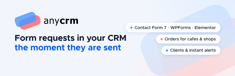 AnyCRM Forms Preview Wordpress Plugin - Rating, Reviews, Demo & Download