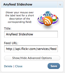 Anyfeed Slideshow Preview Wordpress Plugin - Rating, Reviews, Demo & Download