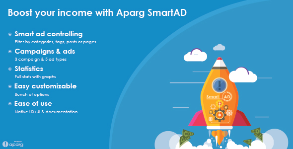 Aparg SmartAd Preview Wordpress Plugin - Rating, Reviews, Demo & Download
