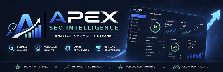 Apex SEO Intelligence Preview Wordpress Plugin - Rating, Reviews, Demo & Download