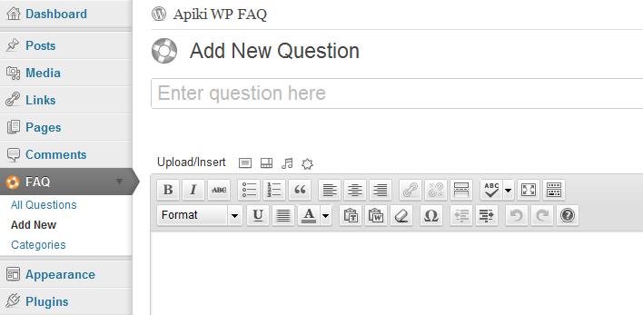 Apiki WP FAQ Preview Wordpress Plugin - Rating, Reviews, Demo & Download