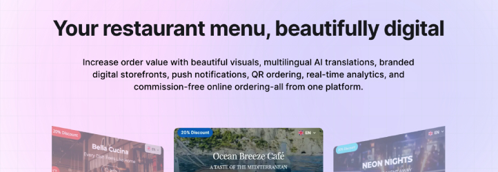AppetitQR – Digital QR Menus & Commission-Free Ordering For Restaurants Preview Wordpress Plugin - Rating, Reviews, Demo & Download