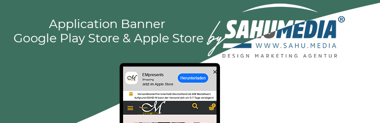 Application Banner (Google PlayStore / AppleStore) Preview Wordpress Plugin - Rating, Reviews, Demo & Download