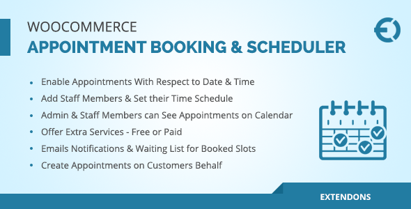 Appointly – WooCommerce Appointment Booking & Scheduler Plugin Preview - Rating, Reviews, Demo & Download