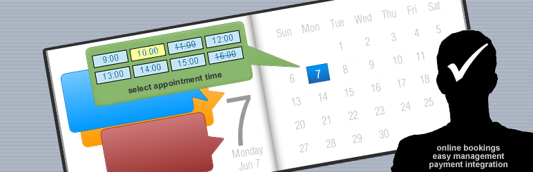 Appointment Booking Calendar Preview Wordpress Plugin - Rating, Reviews, Demo & Download