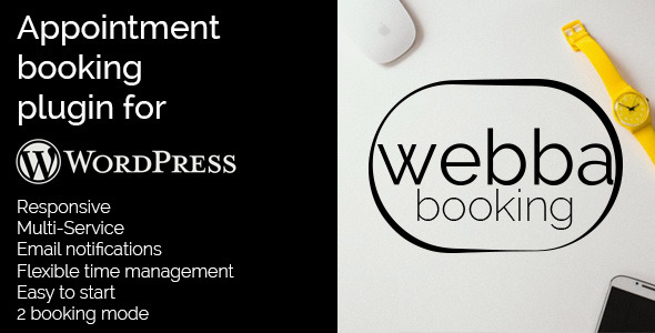 Appointment Booking Plugin for Wordpress – Webba Booking Preview - Rating, Reviews, Demo & Download