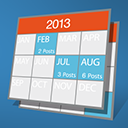 Archives Calendar Widget