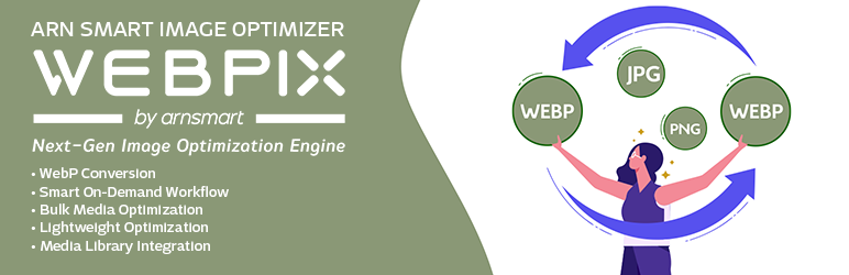 ARN Smart Image Optimizer Preview Wordpress Plugin - Rating, Reviews, Demo & Download