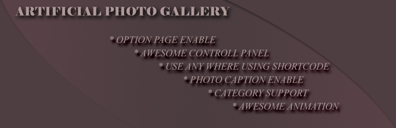 Artificial Photo Gallery Preview Wordpress Plugin - Rating, Reviews, Demo & Download