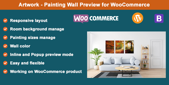 Artwork – Painting Wall Preview For WooCommerce Preview Wordpress Plugin - Rating, Reviews, Demo & Download