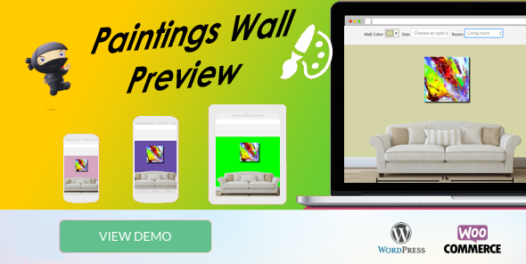 Artwork – Painting Wall Preview Pupop Plugin | WooCommerce WordPress Preview - Rating, Reviews, Demo & Download
