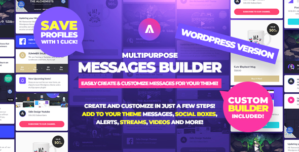 Asgard – Multipurpose Messages And Social Builder Plugin Preview - Rating, Reviews, Demo & Download