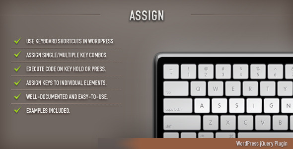 Assign (WordPress) Preview - Rating, Reviews, Demo & Download
