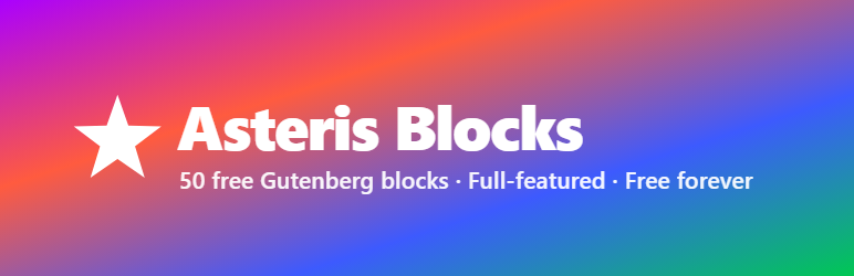 Asteris Blocks Preview Wordpress Plugin - Rating, Reviews, Demo & Download