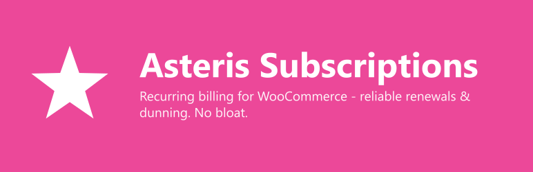 Asteris Subscriptions Preview Wordpress Plugin - Rating, Reviews, Demo & Download