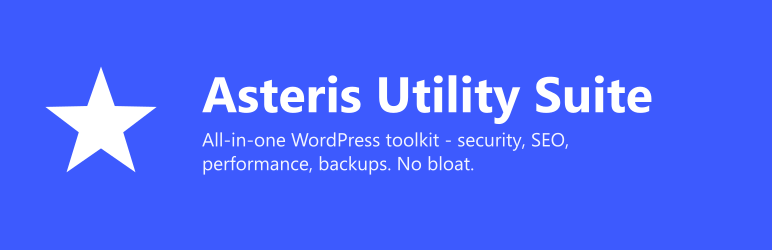 Asteris Utility Suite Preview Wordpress Plugin - Rating, Reviews, Demo & Download