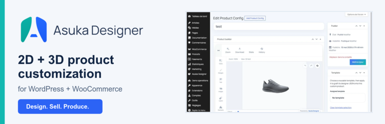 Asuka Product Designer Preview Wordpress Plugin - Rating, Reviews, Demo & Download