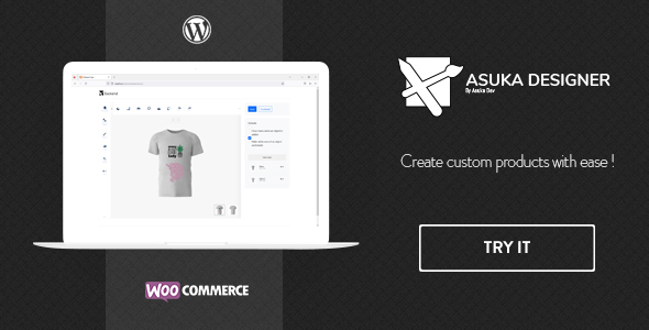 Asuka Product Designer – WooCommerce Preview Wordpress Plugin - Rating, Reviews, Demo & Download