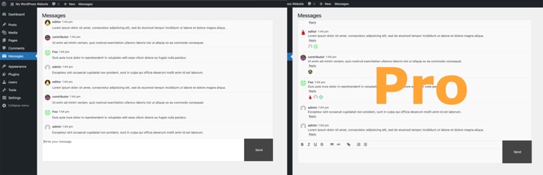 Attenta Admi Messages Preview Wordpress Plugin - Rating, Reviews, Demo & Download