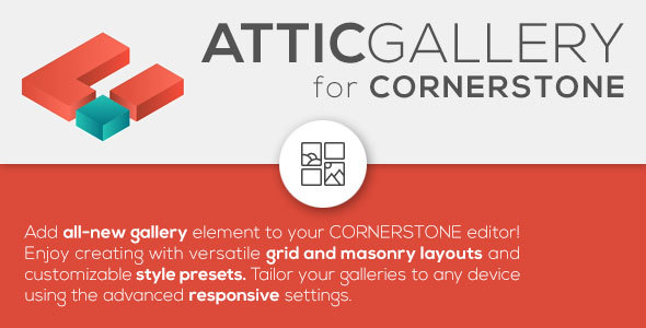 Attic Gallery – Cornerstone Element Preview Wordpress Plugin - Rating, Reviews, Demo & Download