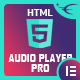 Audio Player PRO – Elementor Widget