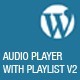 Audio Player With Playlist V2 WP Plugin