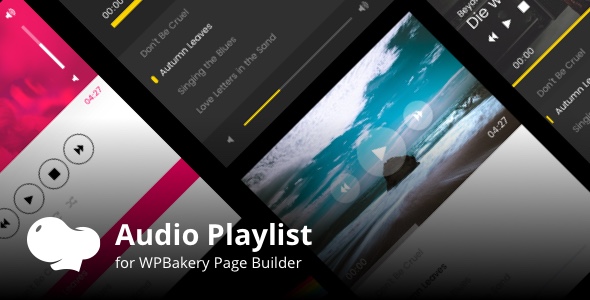 Audio Playlist Addons For WPBakery Page Builder Preview Wordpress Plugin - Rating, Reviews, Demo & Download