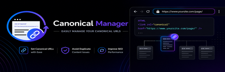 AuditySEO Canonical Manager Preview Wordpress Plugin - Rating, Reviews, Demo & Download