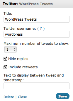 Authenticated Twitter Widget Preview Wordpress Plugin - Rating, Reviews, Demo & Download