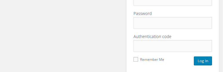 Authentication Code Preview Wordpress Plugin - Rating, Reviews, Demo & Download