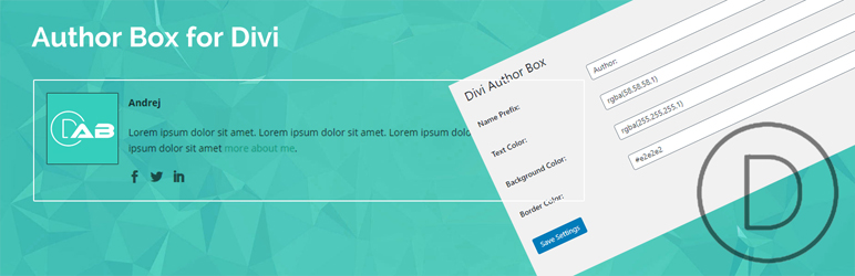 Author Box WP Lens Preview Wordpress Plugin - Rating, Reviews, Demo & Download