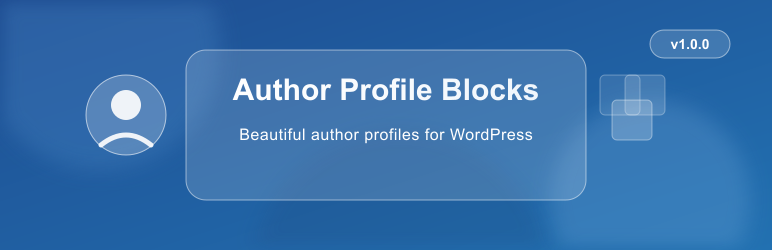 Author Profile Blocks Preview Wordpress Plugin - Rating, Reviews, Demo & Download