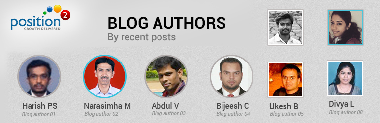 Authors Based On Recent Posts Preview Wordpress Plugin - Rating, Reviews, Demo & Download