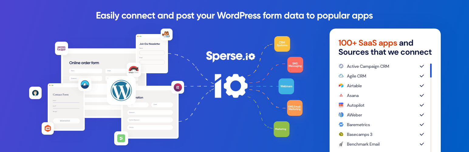 Automate Hub Free By Sperse Wordpress Plugin - Rating, Reviews, Demo & Download