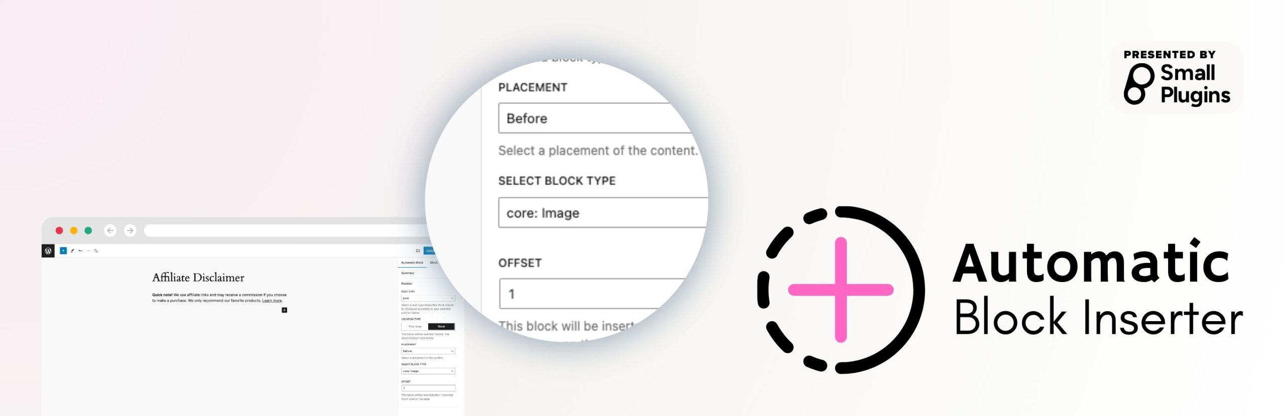 Automatic Block Inserter Preview Wordpress Plugin - Rating, Reviews, Demo & Download