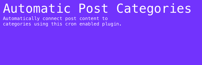 Automatic Post Categories Preview Wordpress Plugin - Rating, Reviews, Demo & Download