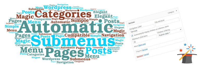 Automatic Submenu For Categories & Pages Preview Wordpress Plugin - Rating, Reviews, Demo & Download