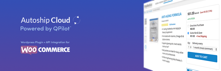 Autoship Cloud For WooCommerce Subscription Products Preview Wordpress Plugin - Rating, Reviews, Demo & Download
