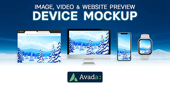 Avada Builder – Device Mockup For Image, Video & Website Preview For Avada Live (v7+) Preview Wordpress Plugin - Rating, Reviews, Demo & Download