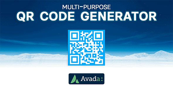 Avada Builder – Multi-Purpose QR Code Generator For Avada Live (v7+) Preview Wordpress Plugin - Rating, Reviews, Demo & Download